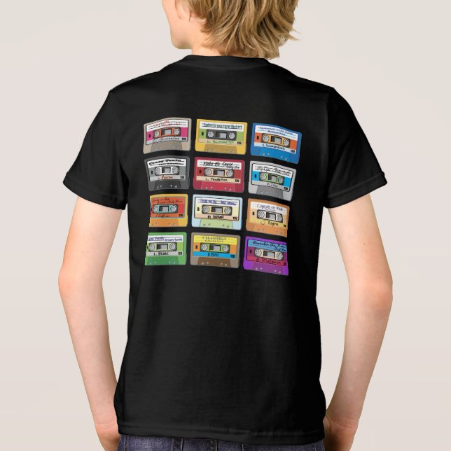 MTL 12U Black Walk-ups T Shirt (Baksida)