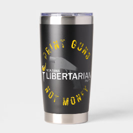 MTLP Skriv ut vapen, inte pengar, Mugg