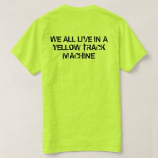 MTM-gult spårar maskinen T-shirt