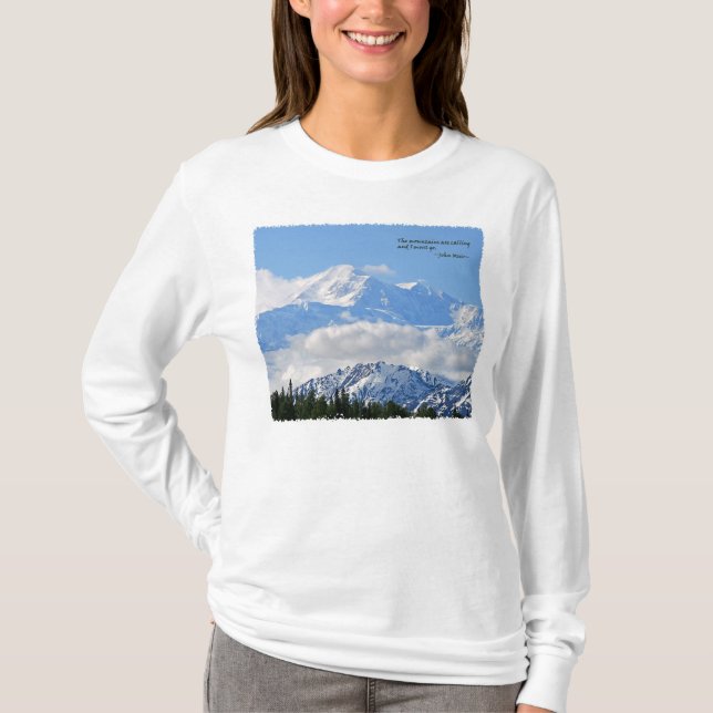 Mtns är att kalla/Mt McKinley Tee Shirt (Framsida)