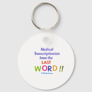 MTs Have the Last Word Nyckelring