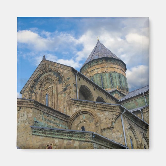 Mtskheta Georgia Svetistskhoveli Magnet (Framsidan)