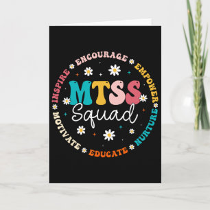 Mtss Squad - Lärare Liv Skolrådgivare Rådgivning Kort