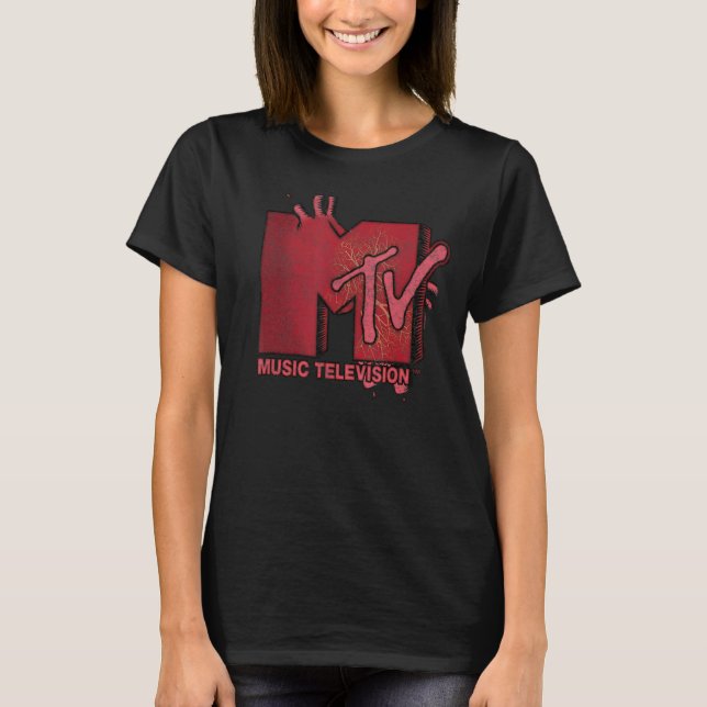 MTV Beating Heart T Shirt (Framsida)