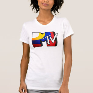 MTV Kvinnors T-Shirt White