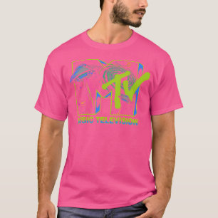 Mtv Music Television Alien Invasion Ufo T Shirt