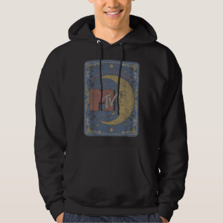MTV Music Television Crescent Måne Tarot Card Hoodie