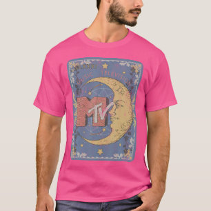 MTV Music Television Crescent Måne Tarot Card T Shirt