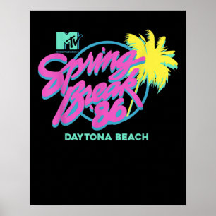 MTV Påsklov Daytona Beach Poster