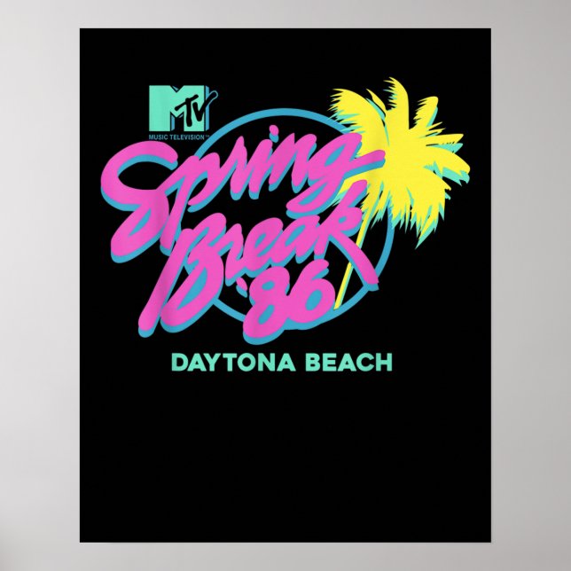 MTV Påsklov Daytona Beach Poster (Framsidan)