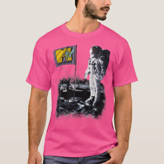 Mtv Spaceman Måne Man Landing T Shirt
