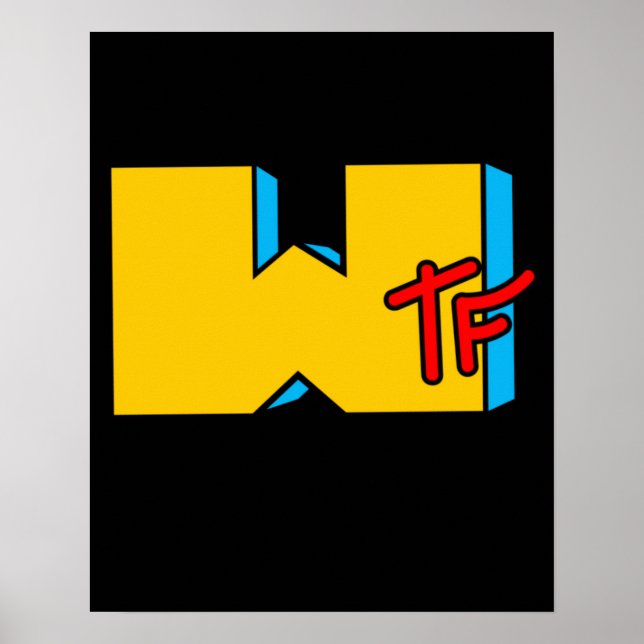 MTV WTF inträffade i Music Poster (Framsidan)