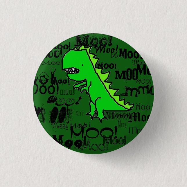 Mu! Dinosaur Knapp (Framsida)
