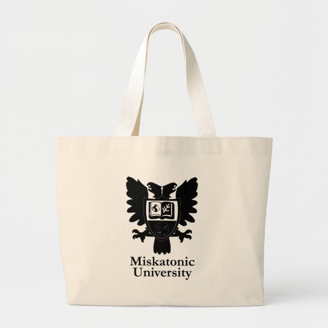 MU-Heraldisk-Vapensköld-zazzle Jumbo Tygkasse (Framsidan)