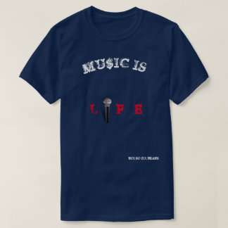 MU$IC ÄR LIVT-Shirt.en T-shirt