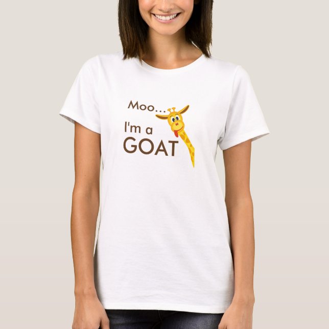 Mu…, Im en get…, GiraffT-tröja T-shirt (Framsida)