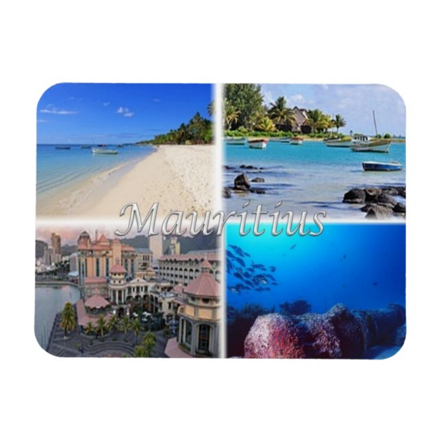 MU Mauritius - Magnet (Horisontell)