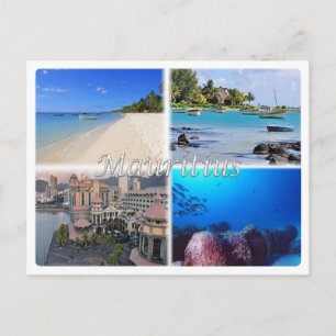 MU Mauritius - Vykort