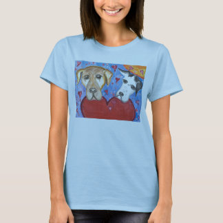 Mu och Charlie sten T-shirt