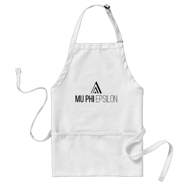 Mu Phi Epsilon-logotyp Förkläde (Framsidan)