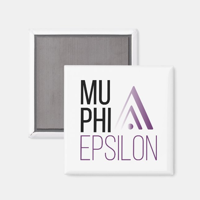 Mu Phi Epsilon-logotyp Magnet (Front/Back)