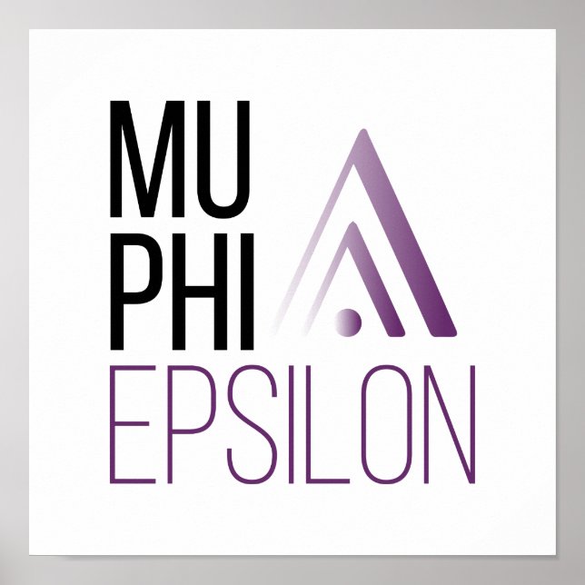 Mu Phi Epsilon-logotyp Poster (Framsidan)