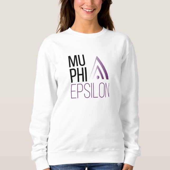 Mu Phi Epsilon-logotyp T Shirt (Framsida)