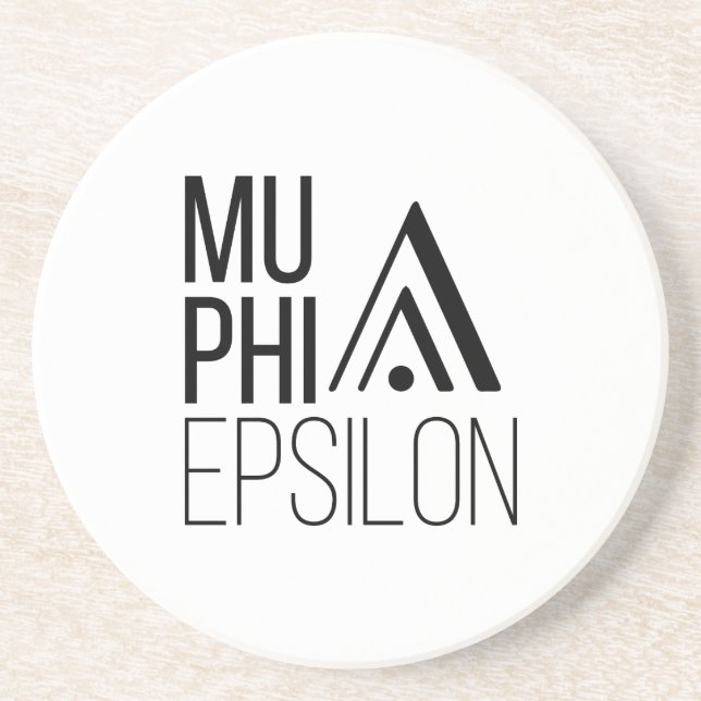 Mu Phi Epsilon-logotyp Underlägg (Framsidan)
