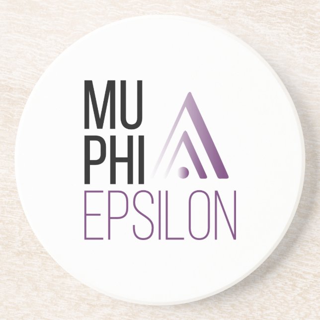 Mu Phi Epsilon-logotyp Underlägg (Framsidan)