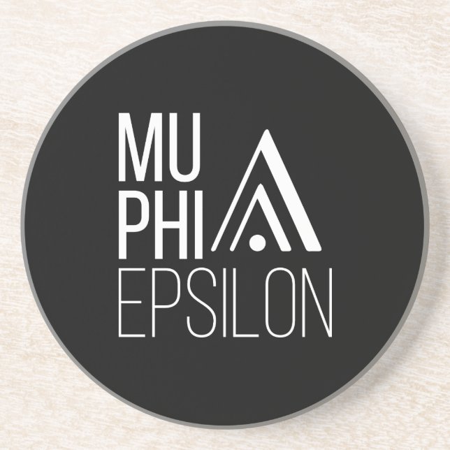 Mu Phi Epsilon-logotyp Underlägg (Framsidan)