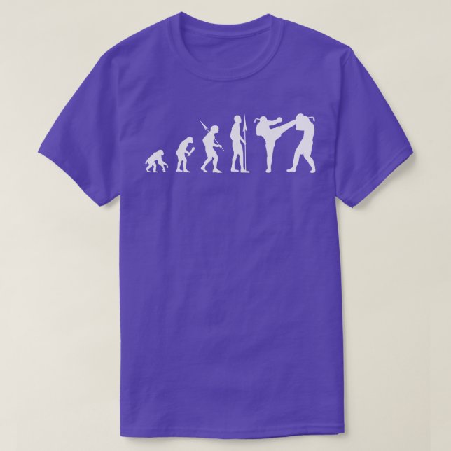 Muai Thai Evolution T Shirt (Design framsida)