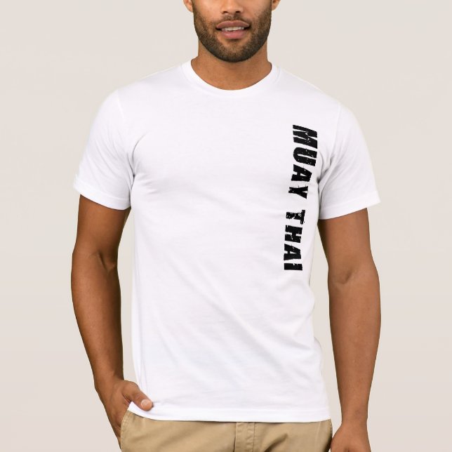 Muai thailändsk T-tröja T-shirt (Framsida)