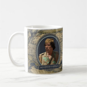 Muammar Gaddafi historisk mugg