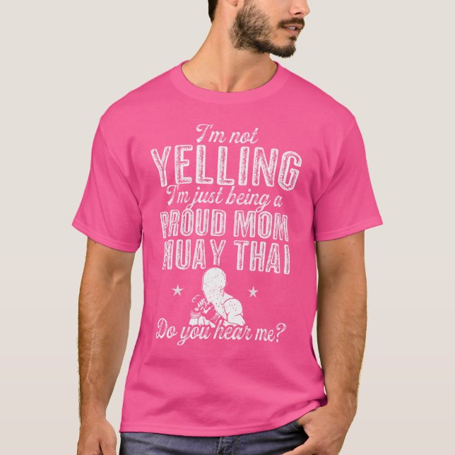 Muay Thai är inte bara stolt över att vara stolt T Shirt (Framsida)