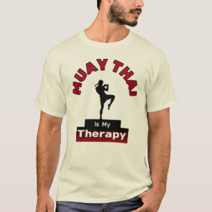 Muay Thai är min terapi, Muay Thai T Shirt