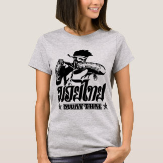 muay thai armbågar t-shirt