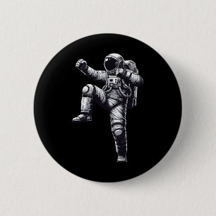 Muay Thai Astronaut Kickboxing Knapp