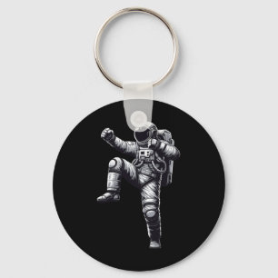 Muay Thai Astronaut Kickboxing Nyckelring
