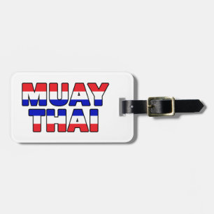 Muay Thai Bagagebricka