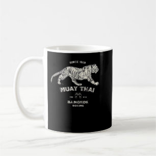 Muay Thai Bangkok Retro Vintage 162 Kaffemugg