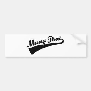 Muay Thai Bildekal