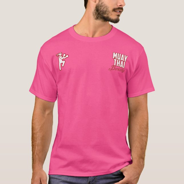Muay Thai Boxer T Shirt (Framsida)