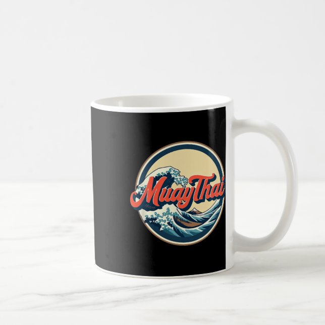 Muay Thai Boxing 1 Kaffemugg (Höger)