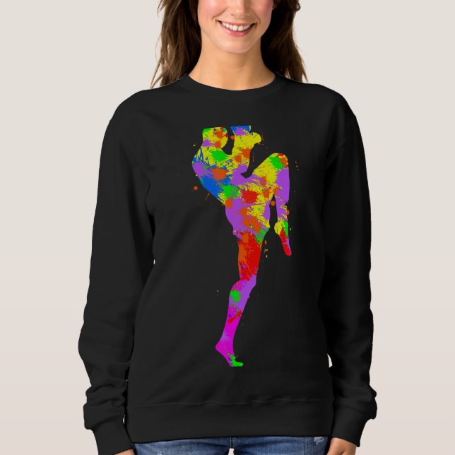 Muay Thai Boxing Boys Kids Manar T Shirt (Framsida)