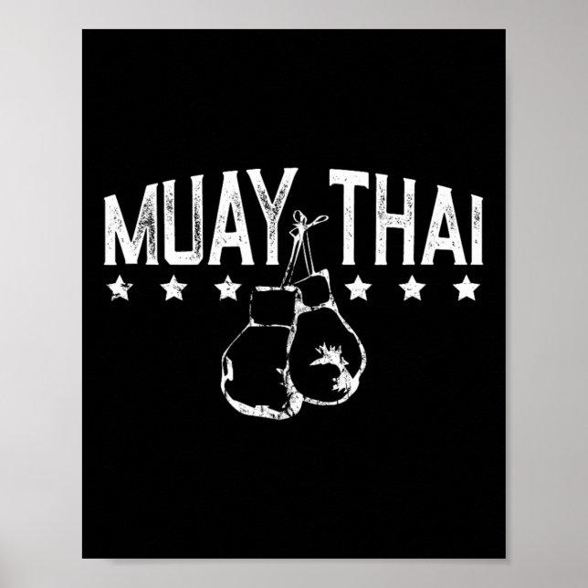 Muay Thai Boxing for Martial Arts Älskare 1 Poster (Framsidan)