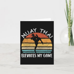 Muay Thai Boxing Martial Arts Fighting Combat Spor Kort