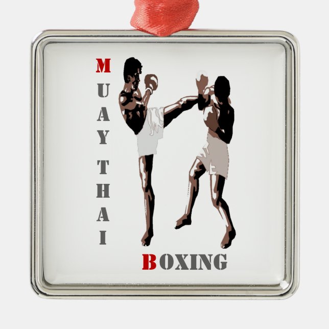 Muay Thai Boxing Ornament (Framsidan)