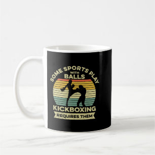 Muay Thai Boxing Quote for a Kickboxing Trainer Kaffemugg