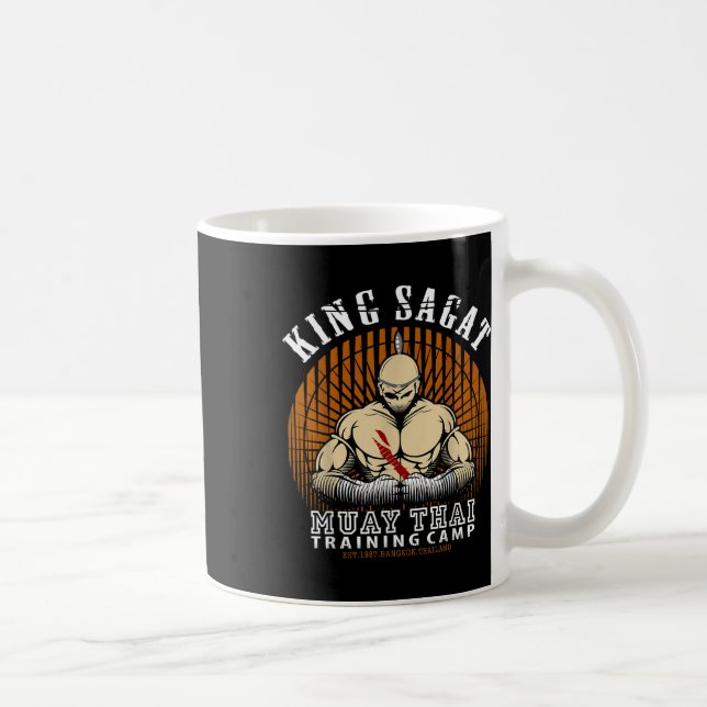 Muay Thai Boxnings Träningsgym - Sagat Tränings Ca Kaffemugg (Höger)