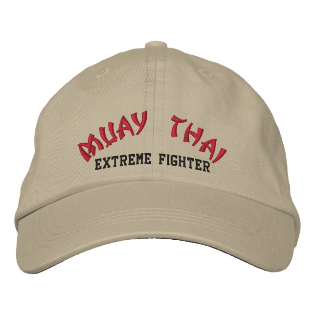 Muay Thai Broderad Keps (Framsida)